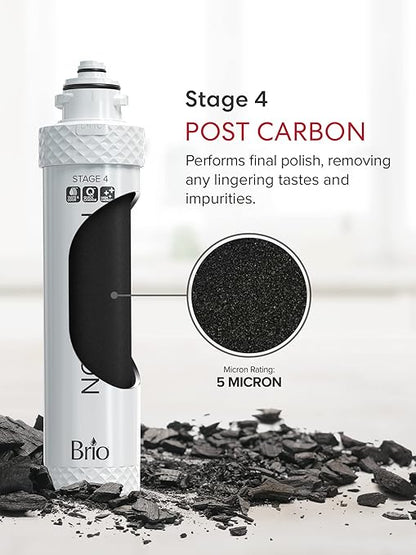 Brio 4-Stage Filter Replacement Kit for Ultrafiltration Water Cooler Dispensers