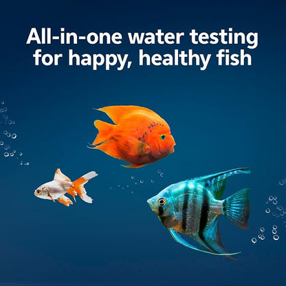 Aqueon Ammonia Aquarium Test Strips, Freshwater and Saltwater Aquariums, 50 Count