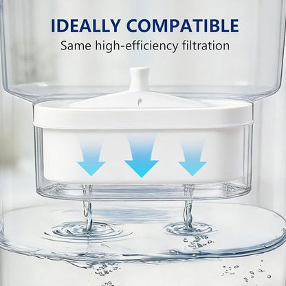 2 Pack Replacement Filter for Waterdrop® WD-PF-01A Plus Pitchers | Replacement for Waterdrop® Pitcher and Dispenser, Reduces PFAS, Lead, PFOA/PFOS and Chlorine, Lasts 3 Months or 200 Gallons