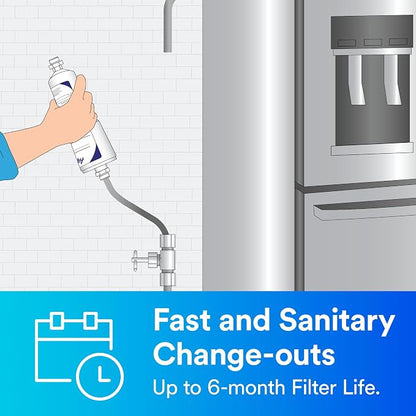 3M CFS717 In-Line Filter Cartridge For Beverage Production, Reduces Scale Build-Up, Removes Sediment, Chlorine, Taste and Odor. For Coffee, Tea, Ice