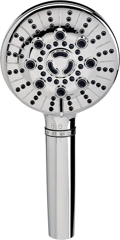 Sprite Showers HKE-CM Biarritz 7-Setting Hand Held Filtered Shower Handle, Chrome