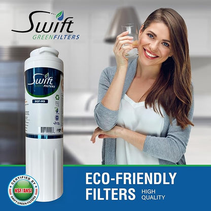Swift Green Filters SGF-M9 Replacement water filter for UKF8001, EDR4RXD1, FILTER 4, EFF-6007A,46-9006 Made in USA (2 Pack)