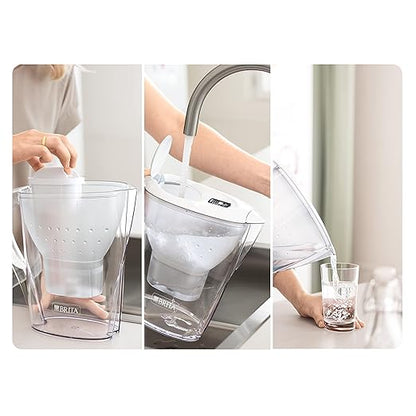 Brita Filter jug Marella +3 Maxtra Pro PP White Polypropylene 2.4 L 150 l