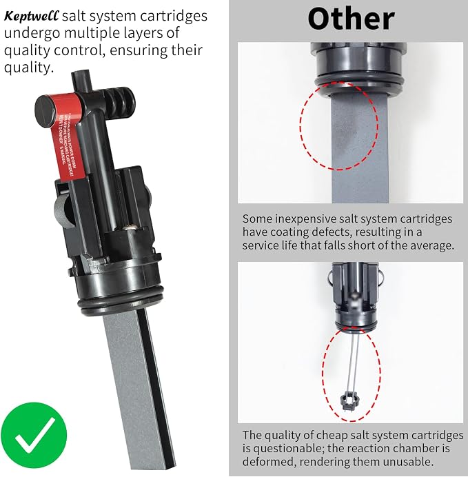 for Hot springgs Spa Salt System Cartridge Replacement for Spas | Saltwater Sanitizer Cartridge for Hot Tubs & Fresh wwater Systems | Compatible with Spring and Cald [1 PCS]