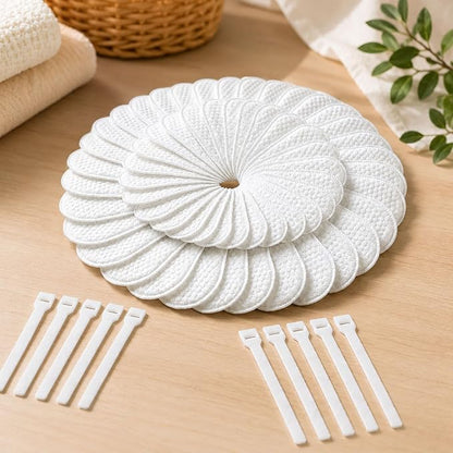 100Pcs Faucet Filter Bags for Kitchen Sink, Faucet Filter Cotton Bag for Water Sediment Reduction, Anti-Splash, Easy Installation