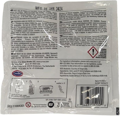 Urnex Dezcal Activated Scale Remover - 7 oz - For Use on Commercial Boilers and Heating Elements of Coffee and Espresso Equipment