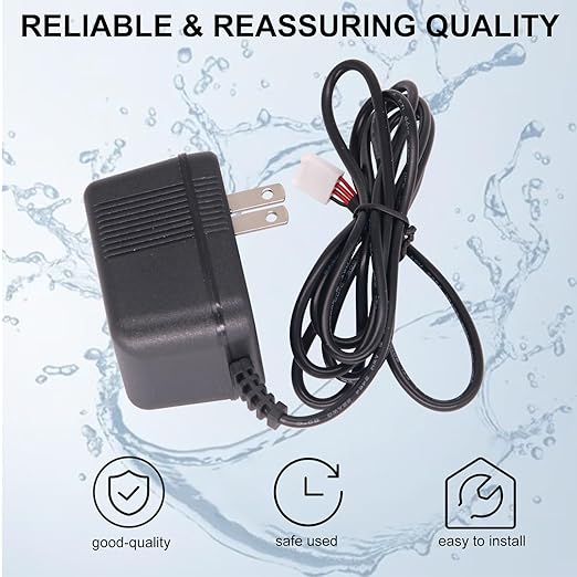 v3186 120V to 12V AC Water Softener Power Cord Transformer Compatible with Water Softener Valves Manufactured 2017 or Later Power Supply Cord