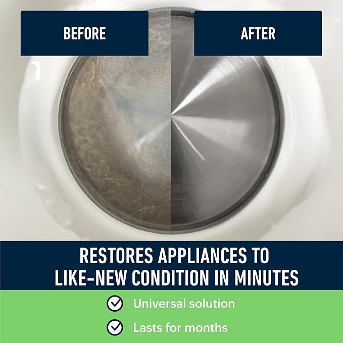 Essential Values Baby Appliance Descaler - Descaling Solution Compatible with Baby Brezza Philips Avent - Descale Your Appliances - Citric Acid Descaler 16 fl oz