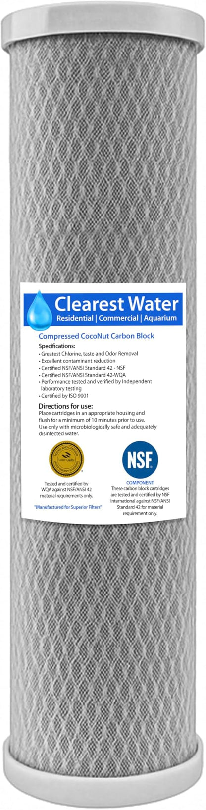 5 Micron CTO Carbon Filter 20x4.5 Whole House (1 PK)