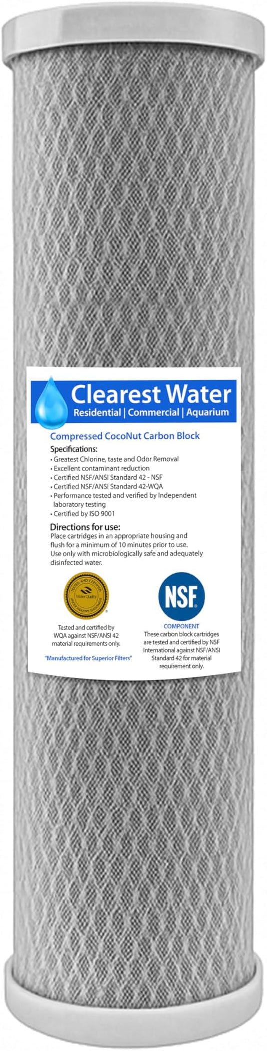 5 Micron CTO Carbon Filter 20x4.5 Whole House (1 PK)