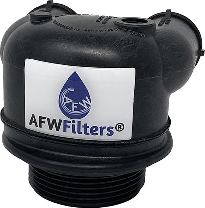 FLEX LINE ADAPTER INCLUDED-AFWFilters Built Fleck 5600SXT 48,000 Grain Water Softener with Upflow Carbon Filter (10% Resin with Carbon)