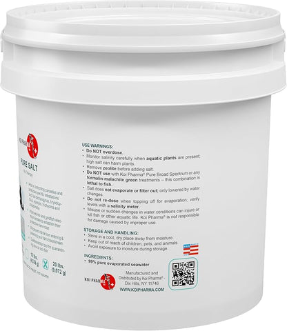 Pure Salt Koi Therapy - All-Natural (20 Pound)
