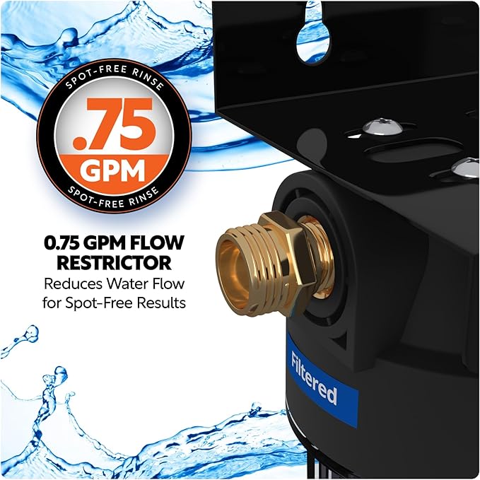 Deionized Spot-Free Car Wash Rinse System Unit, Spotless Water Deionizer for Car Washing, RV, and Motorcycle, Without Hose