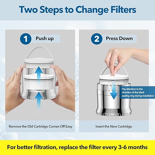 Bath Filter for Tub 2500 Gallon Bathtub Water Filter, Upgraded Large Opening Design (15L/Min) Universal Fit for Bathtub Faucet, Hard Water Softener Removes Chlorine Sensitive Skin Dry Hair Friendly