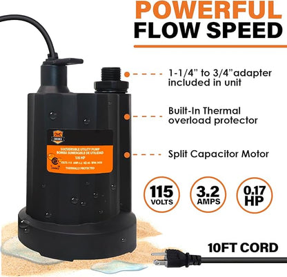 Chromex Tankless Water Heater Flush Kit with Certified Liquid Descaling Solution and Right Angle Inlet Hoses & 1/6HP Extra Strength Pump