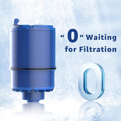 Overbest NSF Certified Water Filter, Replacement for Pur® Faucet Water Filter, Pur®PLUS Faucet Model FM-2500V, FM-3700, PFM150W, PFM350V, PFM400H, PFM450S, Pur-0A1 (Pack of 6)