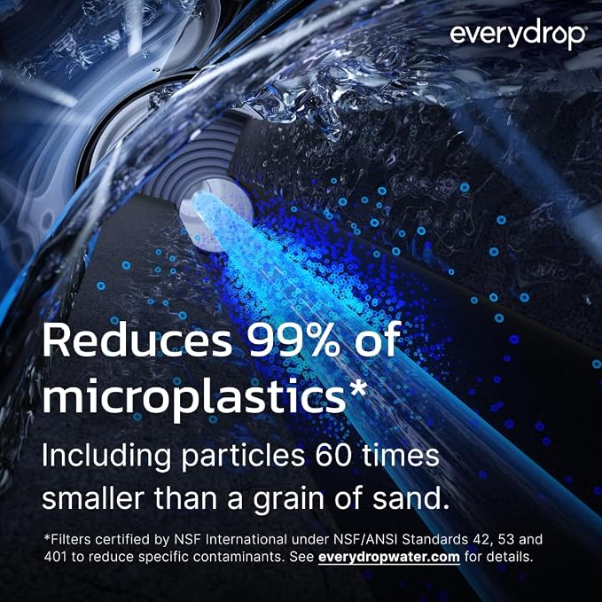 everydrop by Whirlpool Ice and Water Refrigerator Filter 6, EDR6D1, Single-Pack