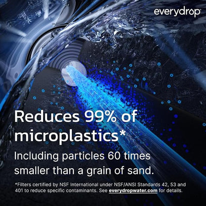 everydrop by Whirlpool Ice and Water Refrigerator Filter 6, EDR6D1, Single-Pack
