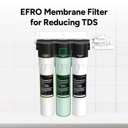 Pureal Under Sink Reverse Osmosis Membrane Replacement Filter, NSF/ANSI 58 Certified Media, Reduces TDS & Salt, Low Waste Water, 2-Year Life, Tool-Free Quick Twist, Made in Korea (PPR-1102RO)