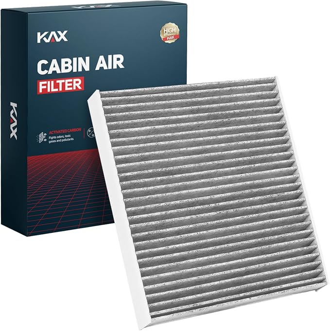 KAX HEPA Cabin Air Filter with Activated Carbon, CF12157 Replacement for Toyota Camry, RAV4, Corolla, Highlander, Prius, Sienna, Prius Prime, C-HR, Venza, Avalon, Lexus RX350, ES350, RX450h Mazda CX-9