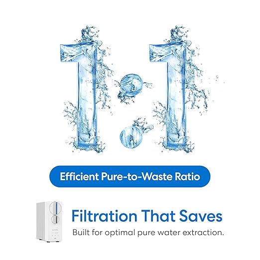 Brio SIMPL Reverse Osmosis Tankless Water Filter System for Clean Drinking Water | 4-Stage Undersink 0.0001 Micron RO Filtration | Reduces PFAS, Dirt, Rust, Chlorine, VOCs & Heavy Metals | 400 GPD