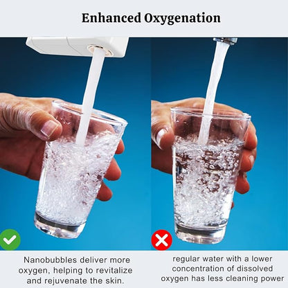 Advanced Faucet Water Filter with Micro-Bubble Technology – Deep Cleansing and Skincare Protection – Ideal for Bathing and Facial Skin Care, Easy Installation