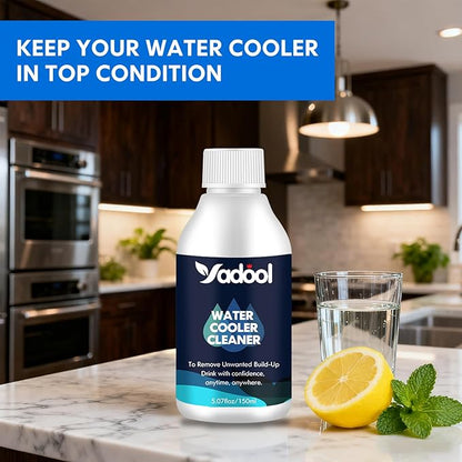 Water Cooler Cleaning Kit,Water Dispenser Cleaning,Water Dispenser Cleaner for Bottom or Top Loading Water Cooler Cleaner and More Models,Virtually Every Style Is Covered Ice Makers (5.07Fl Oz)