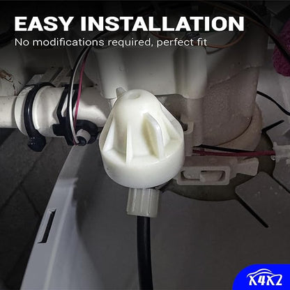 7187065 Water Softener Nozzle & Venturi Assembly for Kenmore, Morton, GE, Whirlpool, NorthStar, Rheem, EcoWater, Bosch, TapworksI, Viessmann, Trrnnity - Replaces 7214969, 7165704, 7238450, WS15X10027