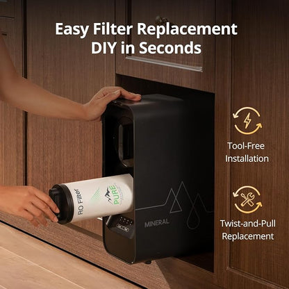 VIOMI M1-RO Filter, Replacement for Viomi Reverse Osmosis Water Filter, 48-Month Lifespan, Compatible with M1 Mineral Reverse Osmosis System