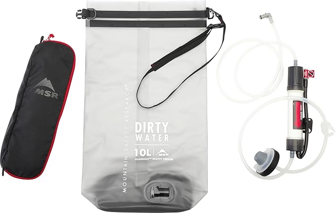 MSR Guardian Gravity Water Purifer for Backcountry Use, Global Travel, and Emergency Preparedness