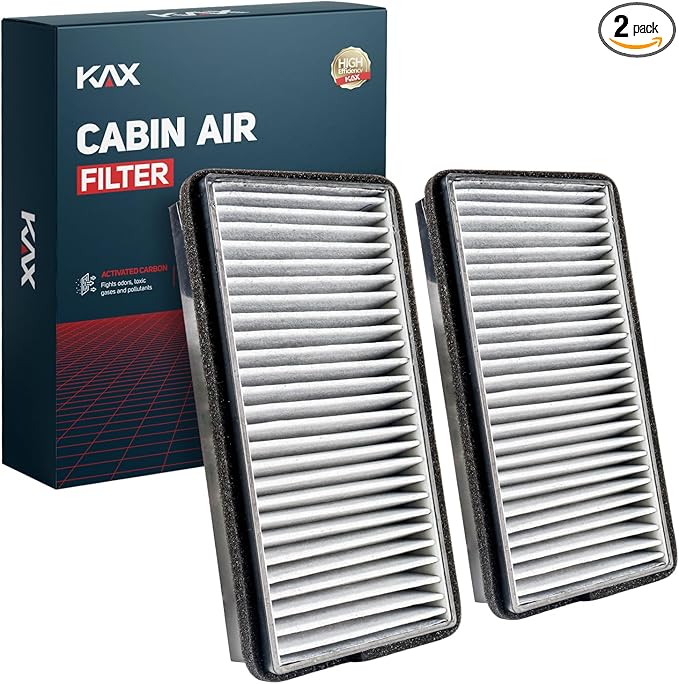KAX Cabin Air Filter with Activated Carbon, CF10136 Replacement for Buick, Chevrolet, Oldsmobile, Pontiac & Saturn Models - Rendezvous, Terraza, Uplander, Venture, Silhouette, Aztek, Montana, Relay