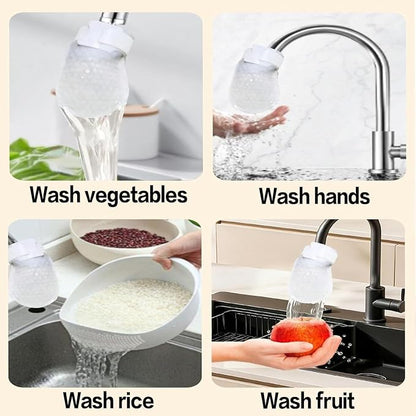 2026 New Faucet Filter Cotton Bag, 100pack Faucet Filter Bag for Filtering tap Water, Cotton Filter Bag for Faucet, Kitchen Sink (100PCS)