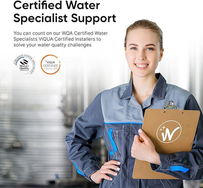 WECO VGRO Under Sink High Efficiency 75 Gallons Per Day Reverse Osmosis Drinking Water Filtration System with Pressure Booster Pump & Installation Kit (VGRO-75PMP)