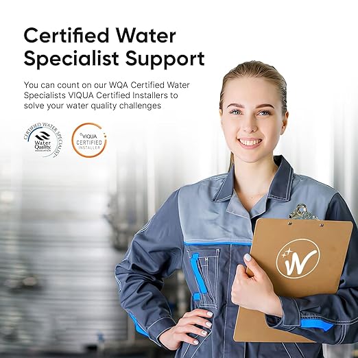 WECO TINY-150ALK Reverse Osmosis Water Filter System - Compact 4-Stage RO Filtration with TFC Membrane and Lead-Free Faucet - Includes Water Tank