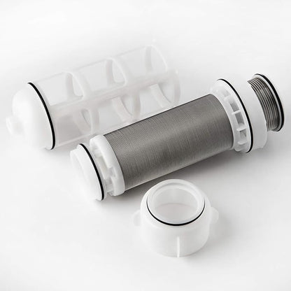 iSpring FWSP100ARB Reusable Spin Down Sediment Water Filter Replacement Cartridge with Scrapper and Seal Cover for WSPARB Series, 100 micron