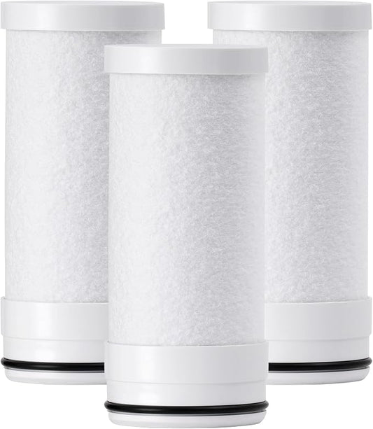 [Original] Waterdrop FF-03A Water Filter Replacement for Waterdrop WD-FC-06 | Reduces Chlorine, Heavy Metals and Bad Taste, Water Filter for Sink Faucet for WD-FC-06/FC-01/FC-02, 9 Months, 3 Pack