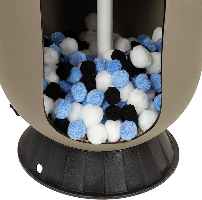 Rx Clear Mixed Luster Filter Media for Swimming Pool Sand Filters | Alternative to Sand and Filter Glass | Specialty Technology Keeps Pools Clean | Lasts for Several Seasons | 4-Pack | Alternative to Sand and Filter Glass | Specialty Technology Keeps P...
