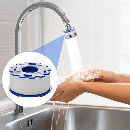 10 Pack Sink Water Faucet Filter Cartridge Replacements, Faucet Water Filter Replacements for Faucet Kitchen Bathroom Sink Filter Removes Chlorine Fluoride Heavy Metals Hard Water