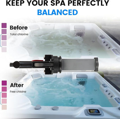 Salt Water System Replacement Cartridge for Hot Spring Spas – High-Performance Chlorine Generator for Crystal Clear, Soothing Water Black,3 Pack | Titanium Chlorine, Less Scale & Irritation, for Hot Springs Highlife/Limelight, Caldera Utopia/Paradise, ...