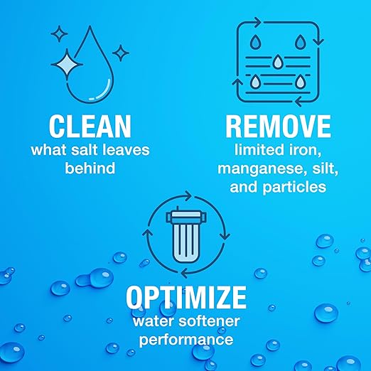 Pro Products Softener Mate, Whole House Water Softener System Cleaner, Removes Limited Iron, Manganese, Silt, Metal, and Organic Compounds that Cause Inefficiencies, 4 Lbs