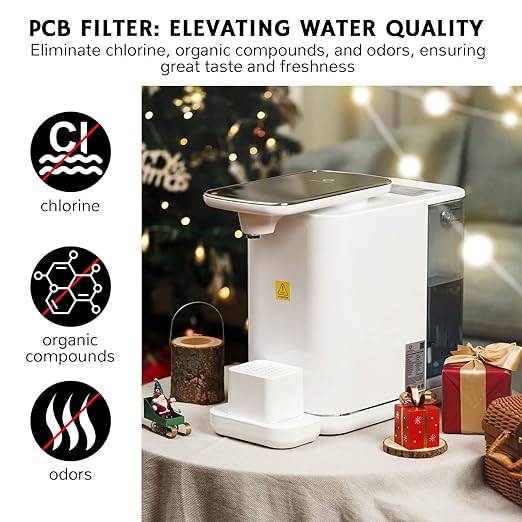 Airthereal PCB Replacement Filter for Pristine Pro6H Countertop Reverse Osmosis Water Filter System - 1st Stage to Reduces large particles, chlorine, colors and odors, 1-Pack