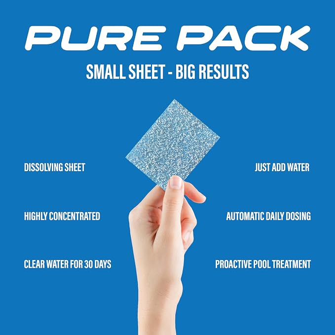Daily Dose Automatic Pool Chemical Dispenser — 30-Day Hands-Free Pool Care, Patented SunSmart Technology, No Batteries Required, Up to 20,000 Gallons
