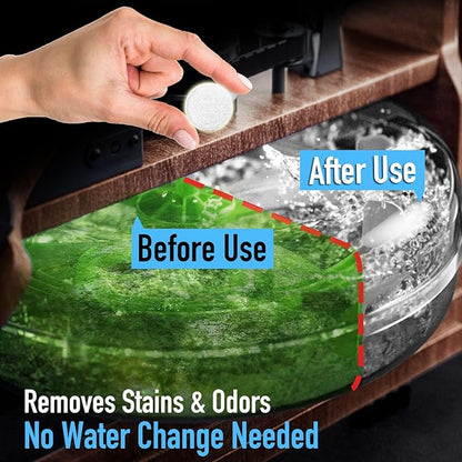 Water Purification Tablets for Rowing Machines | Aquatabs for Tank Cleaning | Safe & Eco-Friendly Water Treatment Solution（4PCS）