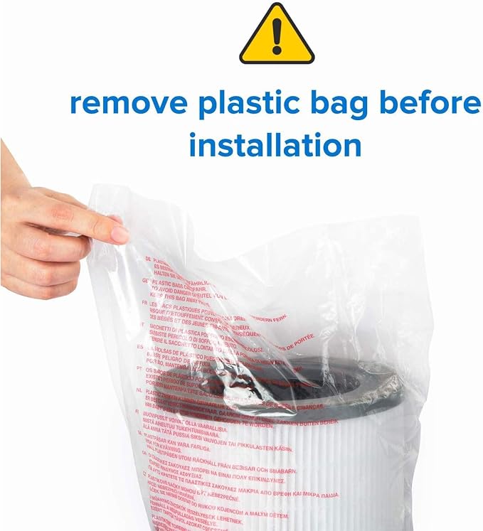 LEVOIT Vista 200 Air Purifier Replacement Filter, Genuine Air Filters, High-Efficiency Activated Carbon for Removal of Smoke, Odor, Allergens, Pollen, Vista 200-RF, 2 Count (Pack of 9)