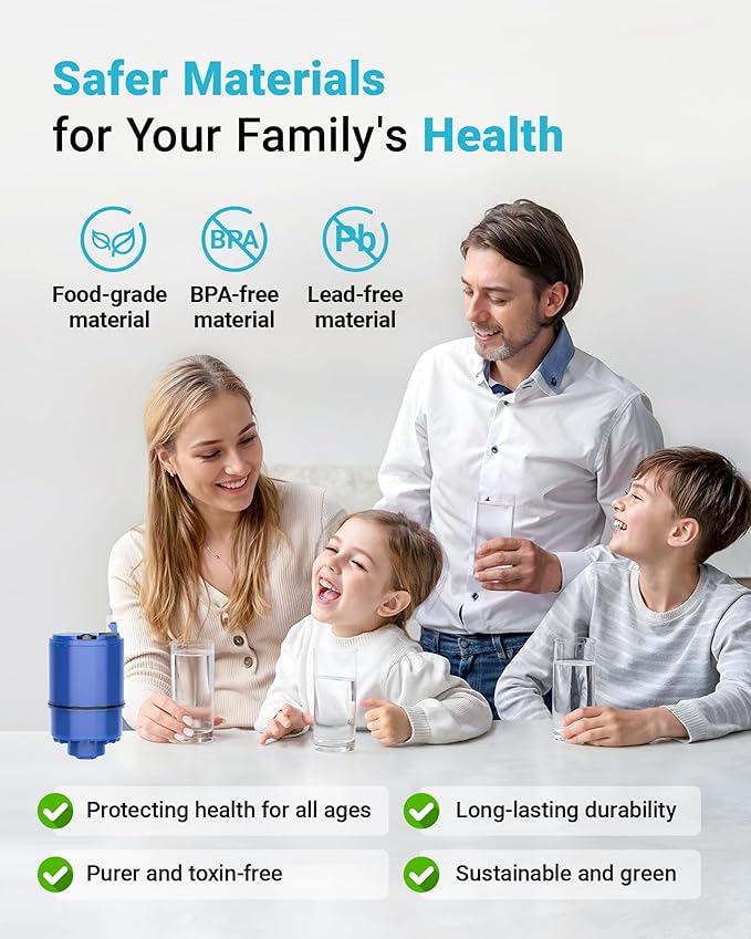 AQUA CREST Faucet Filter Replacement for All PUR®Plus Water Filter Replacement, PUR® Filter Replacement RF-9999®, NSF 42 Certified, 600-Gallon Long Lifespan, 2 Pack, Packaging May Vary