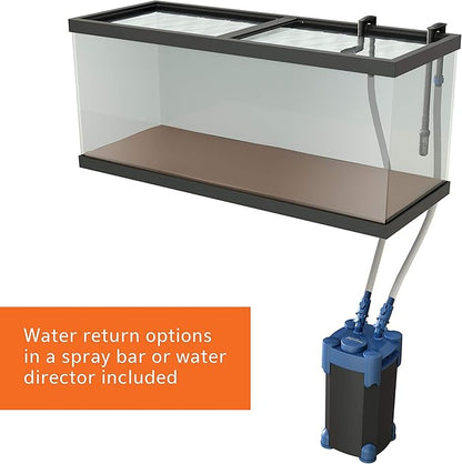 Aqueon QuietFlow Canister Aquarium Filter 100-150 Gallons