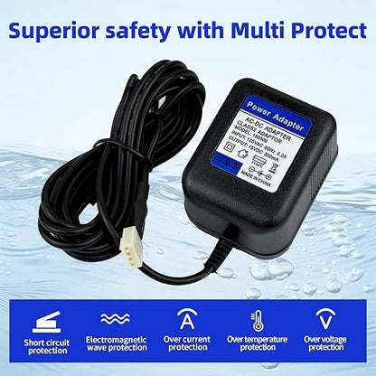 15VDC Soft Water Transformer Replace for Clack Water Softener Power Cord, for Water Solutions Clack Part V3186-06