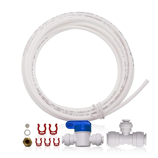 ROES-PHUV75 Essence Series Top Tier Alkaline Mineral and Ultra-Violet UV Sterilizer 75 GPD 7-Stage Ultra Safe Reverse Osmosis Drinking Water Filter System and Ice Maker Installation Kit