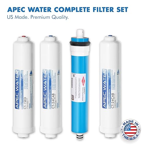 APEC Water Systems RO-CTOP Portable Countertop Reverse Osmosis Water Filter System, Installation-Free, fits Most Standard Faucet