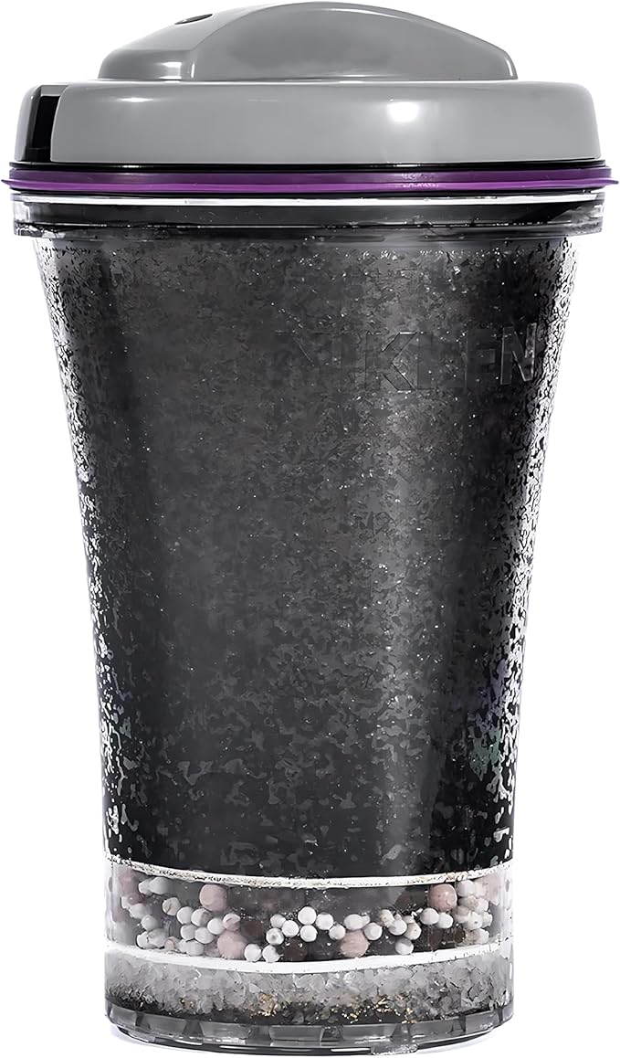 Nikken - PiMag Waterfall Filter Cartridge - Advanced Ionic Filtration, Copper Particles, Chlorine & Lead Reduction, pH Balance, Fresh Drinking Water